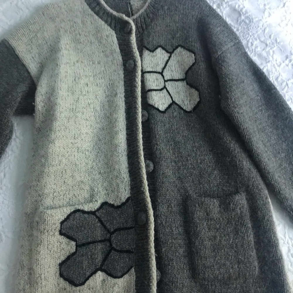 Handmade Wool Sweater - Picture 2 of 3